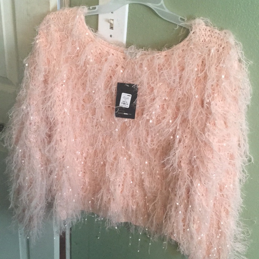 Pink sweater
